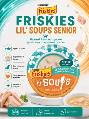 Изображение FRISKIES LIL' SOUPS SENIOR