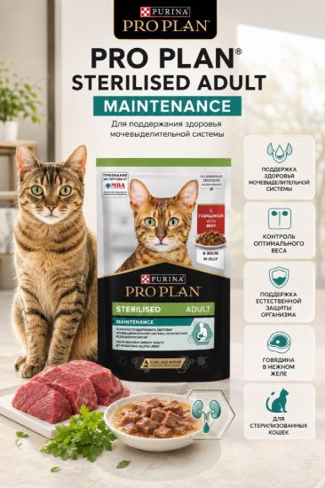Изображение PRO PRLAN STERILISED ADULT MAINTENANCE