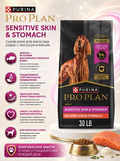 Изображение PRO PLAN SENSITIVE SKIN & STOMACH